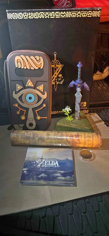 Zelda BOTW Master Sword Collector's Edition - No Game