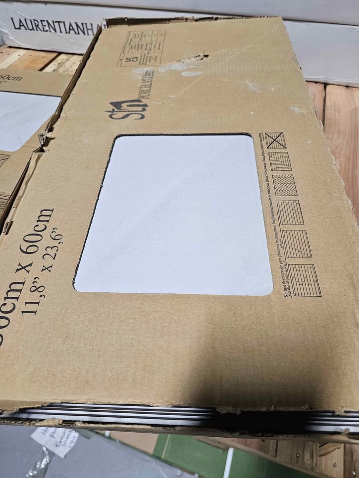 12 X 24 tiles Bone color 28 sqft 2 boxes total - photo 2