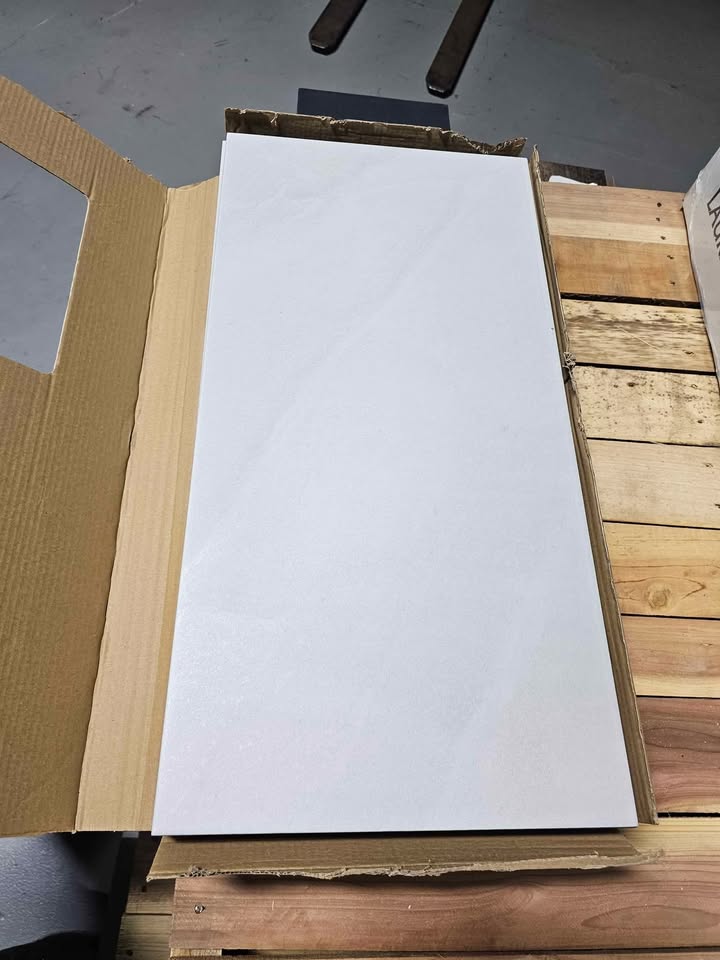 12 X 24 tiles Bone color 28 sqft 2 boxes total - photo 3