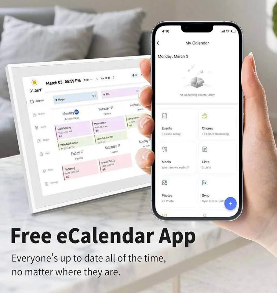 📅 Brand New BOCT 21.5” Digital Family Calendar thumbnail