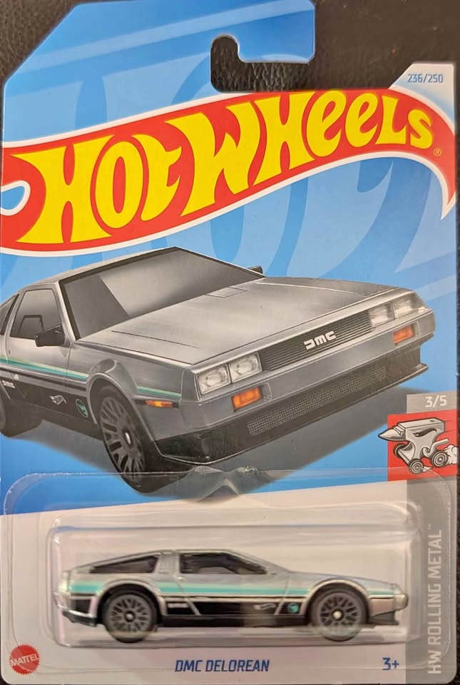 💥Treasure Hunt💥Hot Wheels '24: N-case DMC DeLorean