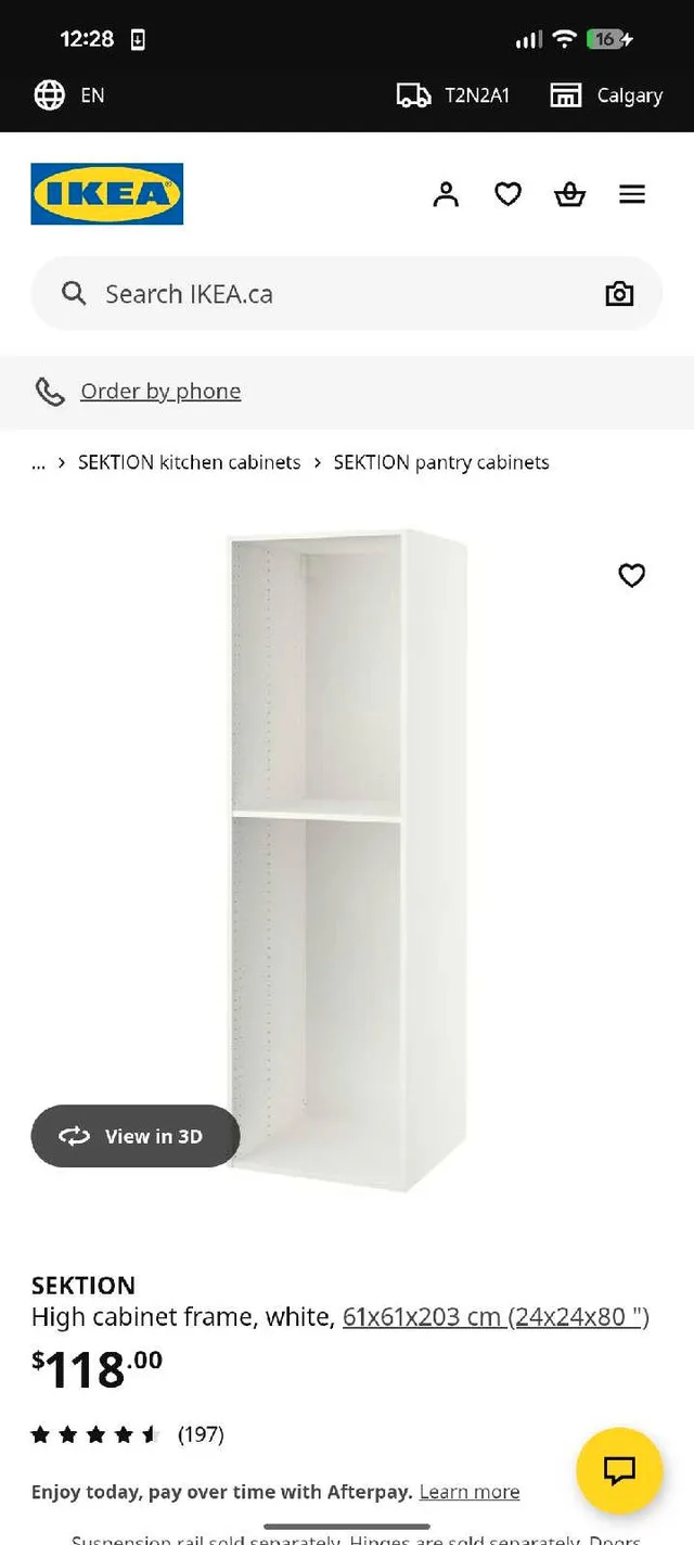 Ikea Sektion Cabinet