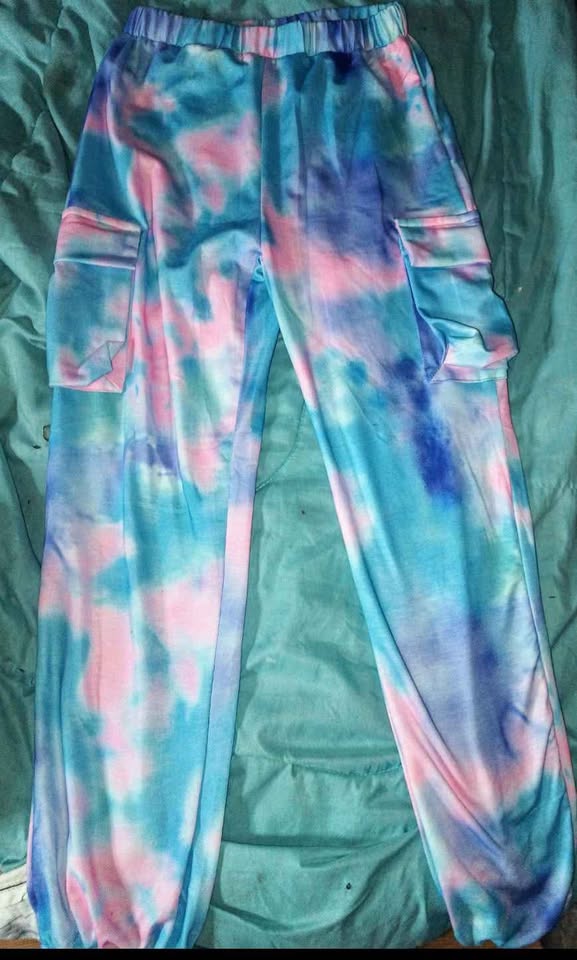 Girls Clothes Tie Dye Brooklyn Print Tops Hoodies 2PC - photo 4