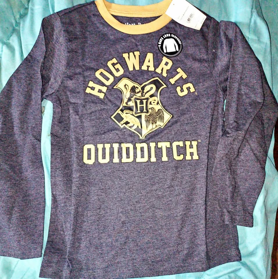 Boys' Harry Potter Quidditch Long Sleeve Graphic T-Shirt