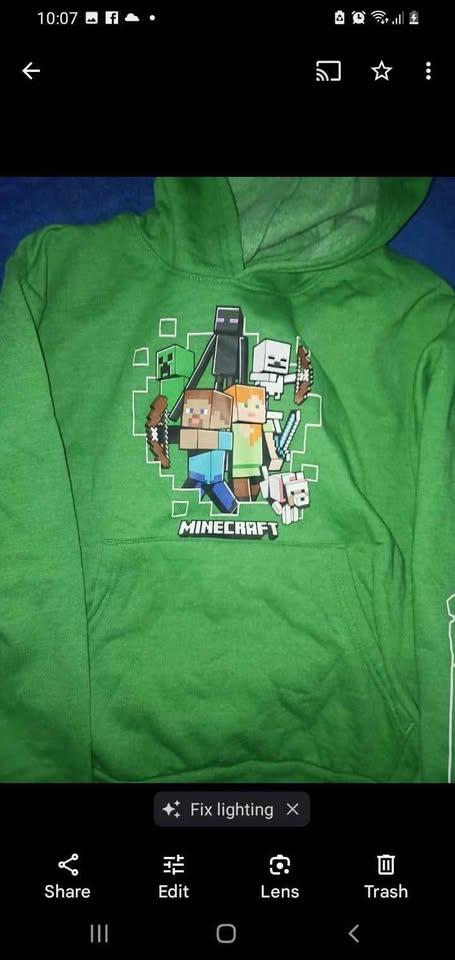 Minecraft hoodie - photo 2
