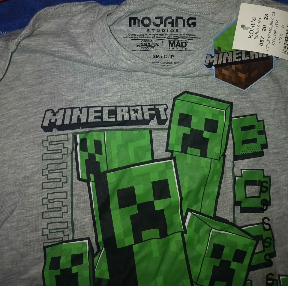 Minecraft boys long sleeve t-shirt - photo 2