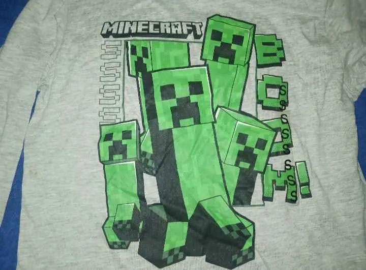 Minecraft boys long sleeve t-shirt image indicator(3)