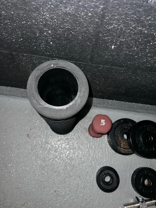 Home gym equipment- includes standard weight plates - photo 5