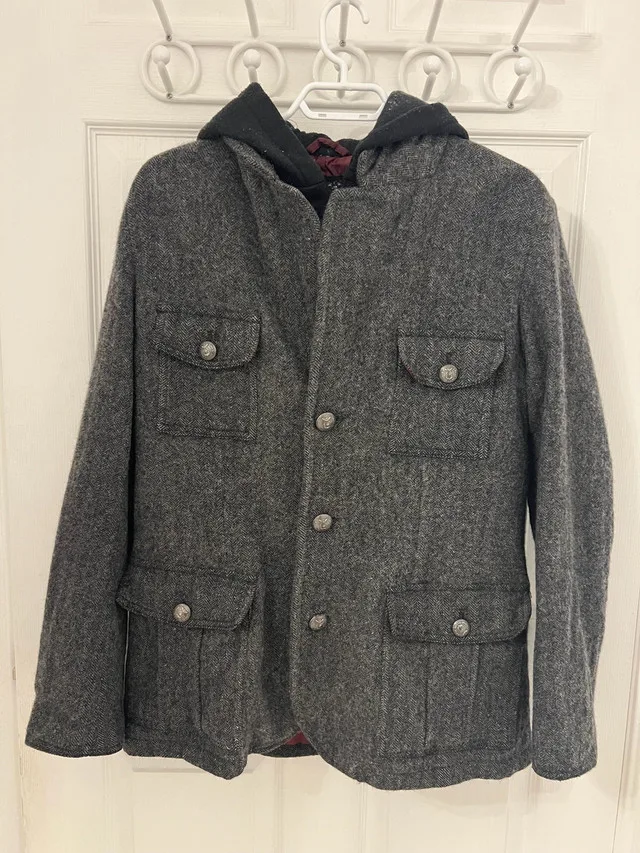 Men’s Calvin Klein Hooded Blazer - Large image indicator(3)