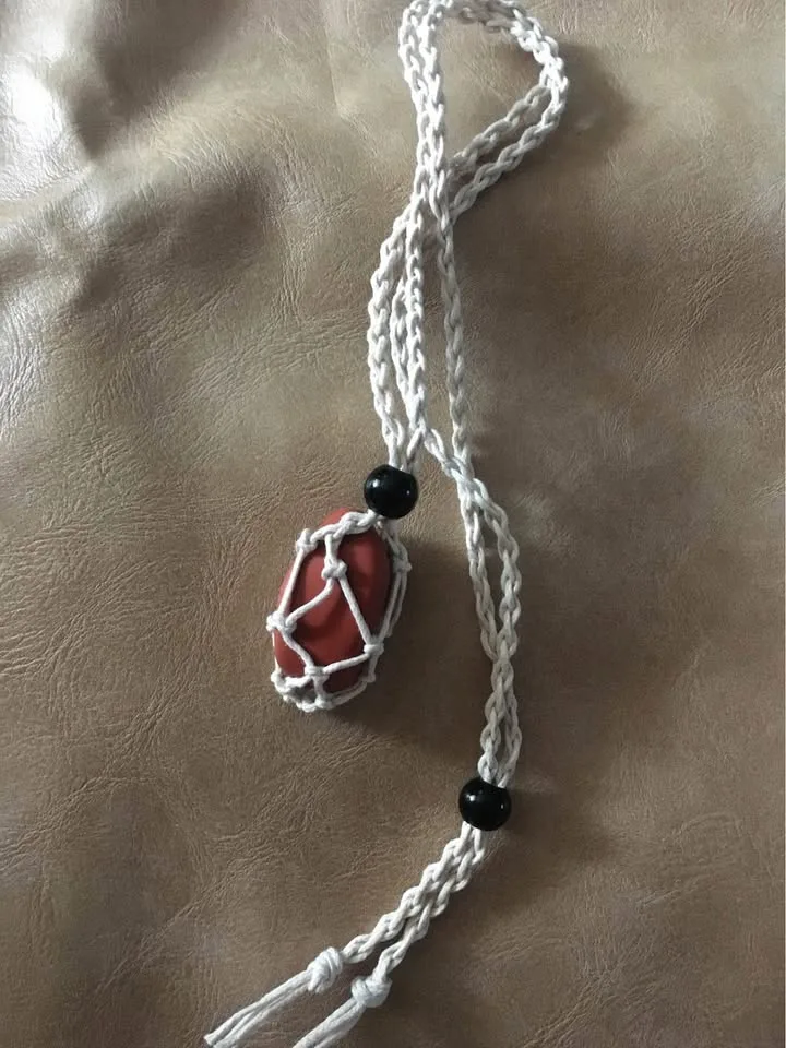 Macrame Necklace image indicator(3)