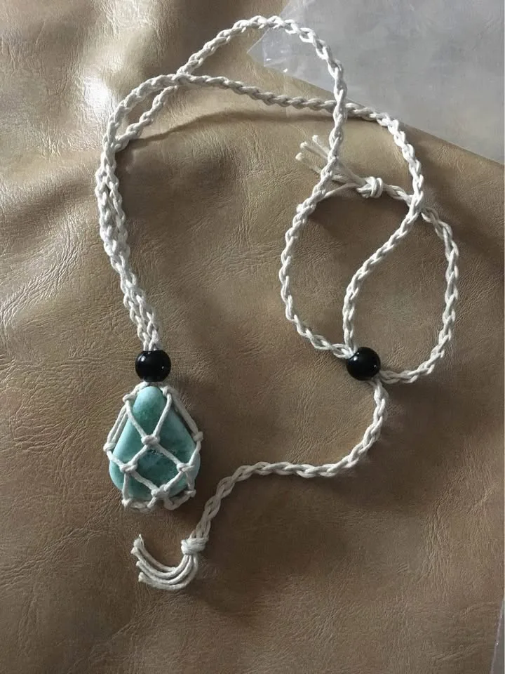 Macrame Necklace image indicator(4)