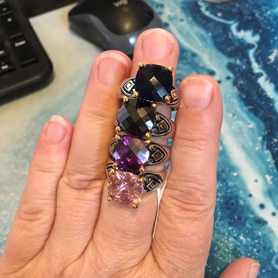 Cubic Zirconia - Parklane Rings image indicator(2)