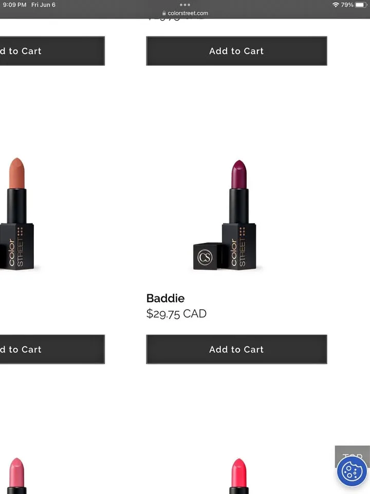 Unused Color Street Lipstick - Baddie
