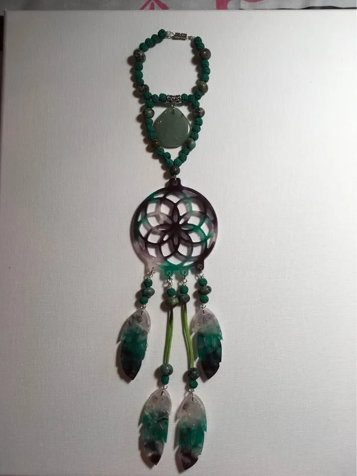 Resin dream catcher