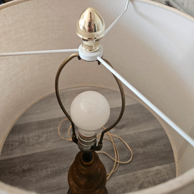 Bedside Table Lamps - Carved - photo 5