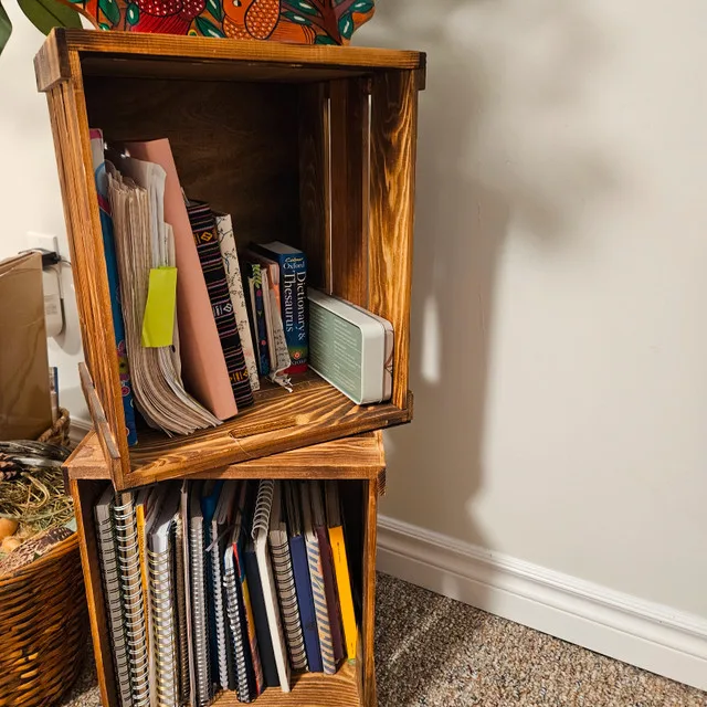 End tables/Night Stands - Crate Style