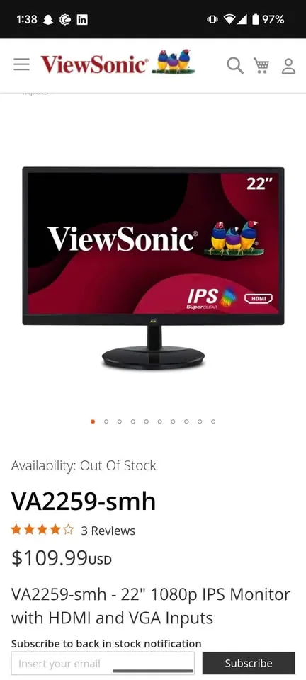 Extra laptop screen 21.5" image indicator(4)