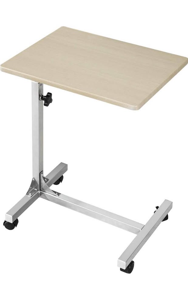 Over Bed Table Side Rolling Table - photo 3