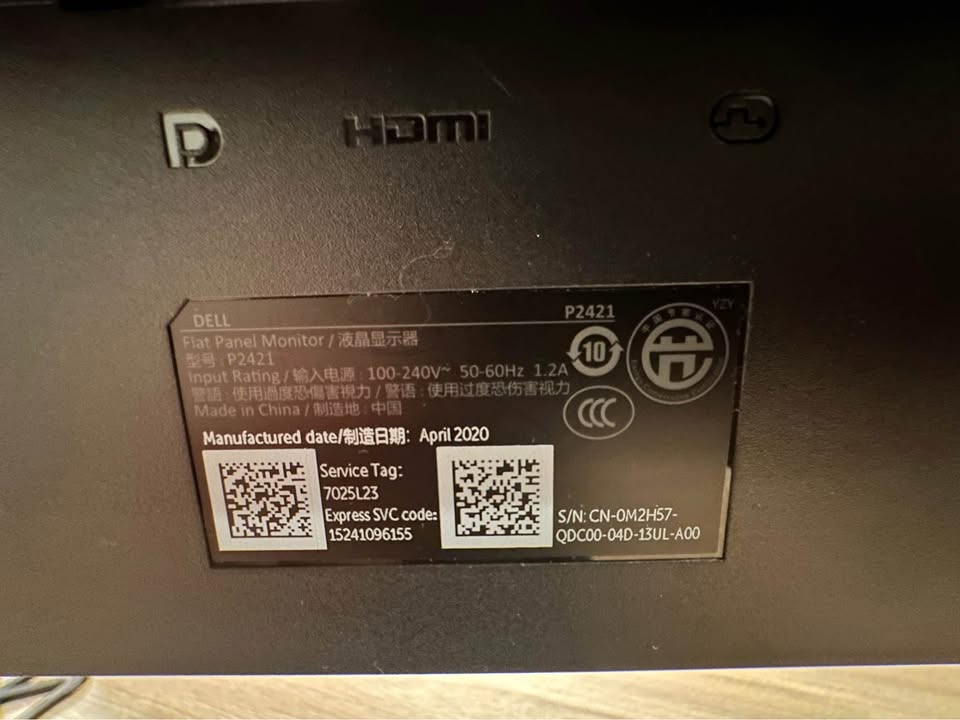 Dell P2421 24-inch Monitor IPS | 1920x1200 WUXGA USB Hub - photo 3