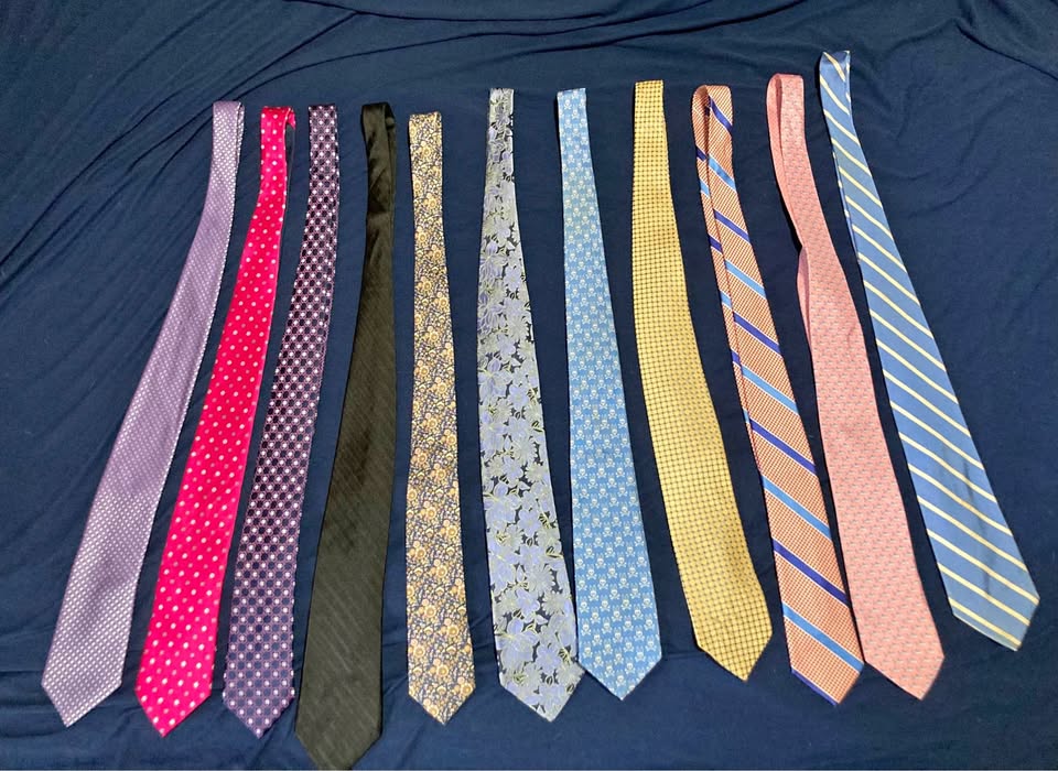 neckties 10 apiece or all for 50  read description