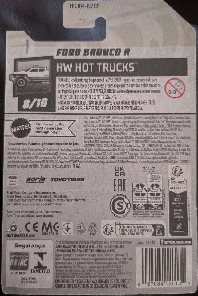 Hot Wheels '23: Ford Bronco R Mainline 225/250 image indicator(3)
