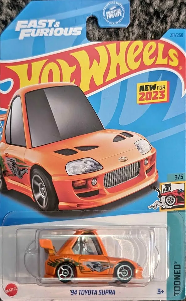 Hot Wheels '23: Brian's 1994 Toyota Supra