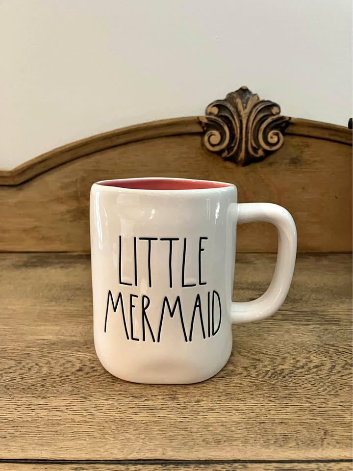 Rae Dunn Disney Little Mermaid Mug