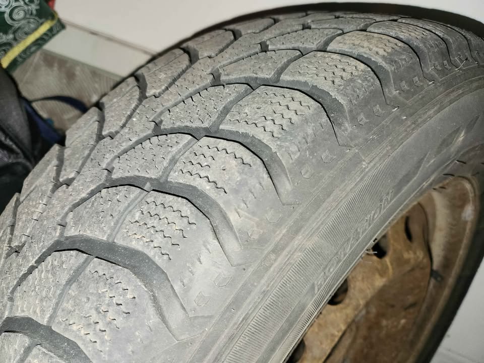 Winter Tires 235 65 R18 Rovelo w/ steel rims (used) - full set ( - photo 2