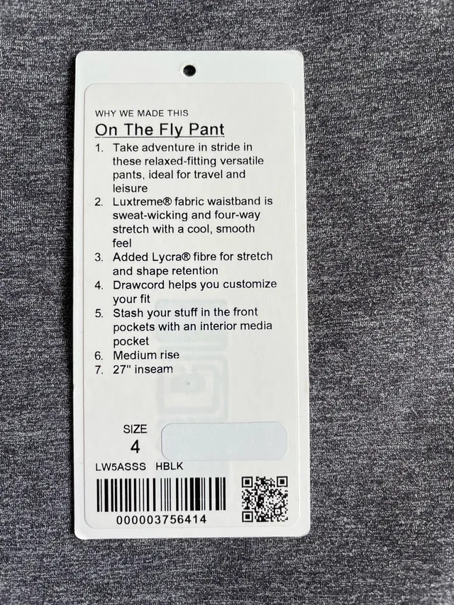 Lululemon On The Fly Pant 🥕 image indicator(4)