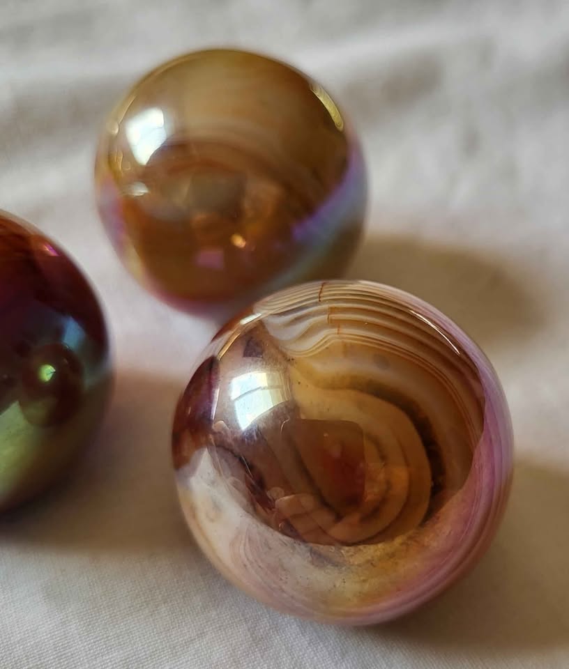 Sardonyx Crystal Spheres - photo 5