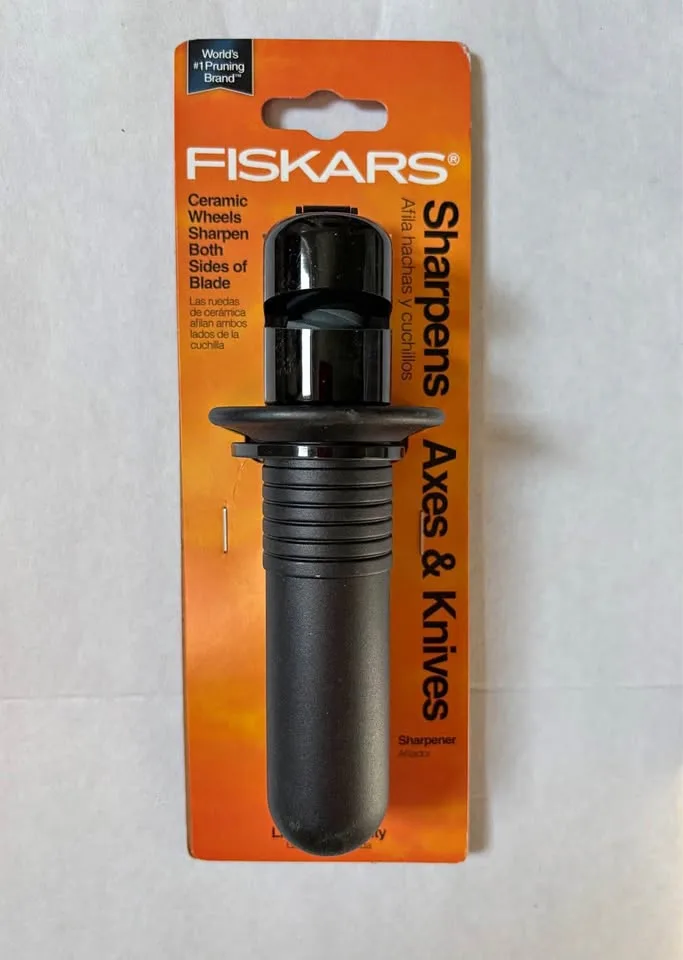Fiskars Axe & Knife Sharpener - New