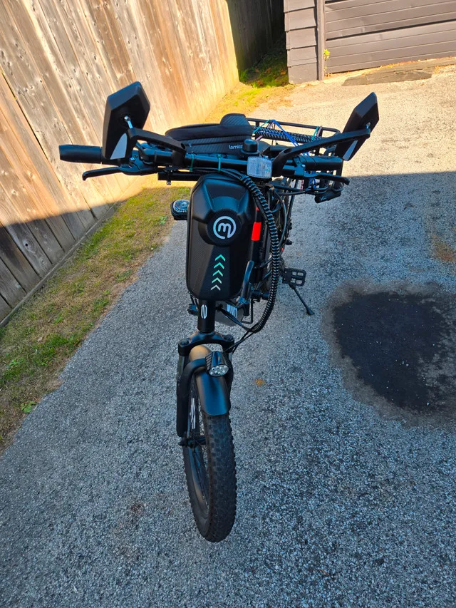 INVANTI Foldable Fat Tire Electric Bike ebike image indicator(4)