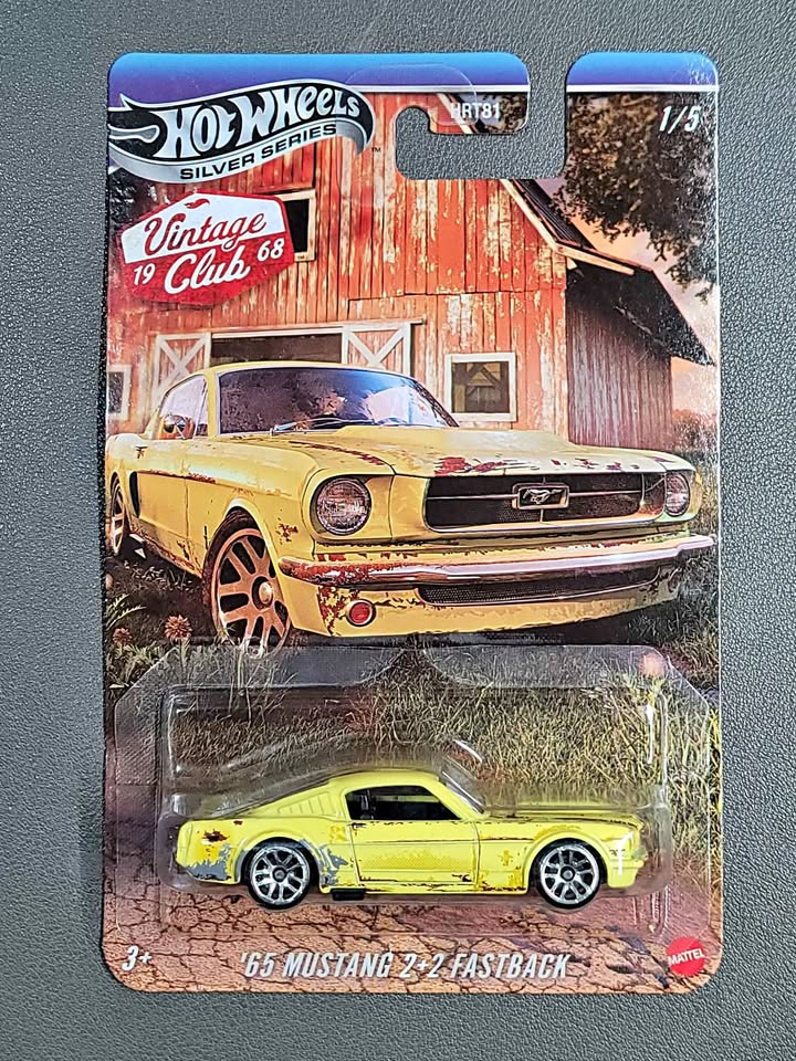 Hot Wheels '65 Ford Mustang 2+2 Fastback