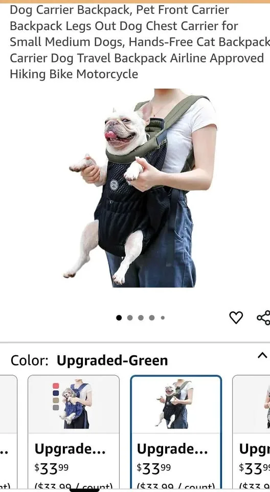 Pet Carrier Backpack
