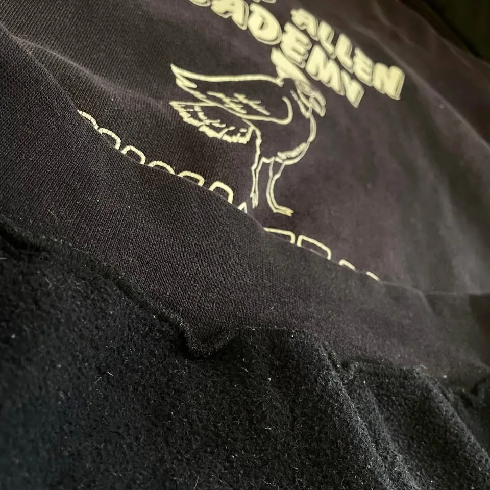 Vintage✨90s Bishop Allen Academy Swim Team Navy Sweatshirt image indicator(7)