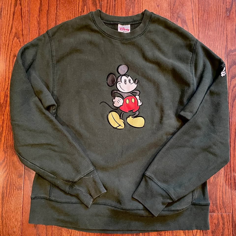 VINTAGE✨90s DISNEY MICKEY MOUSE Pullover SWEATSHIRT - photo 4