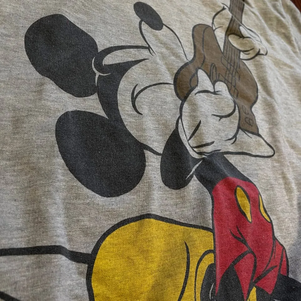 Vintage✨90s Bassist Mickey Mouse Graphic Sweatshirt image indicator(3)