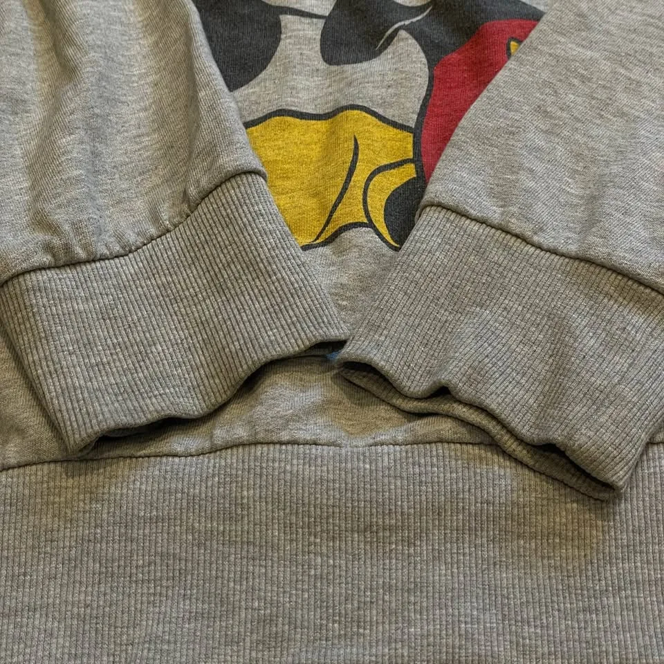 Vintage✨90s Bassist Mickey Mouse Graphic Sweatshirt image indicator(5)