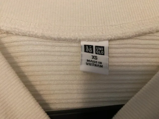 Uniqlo woman Cotton Ribbed Crew Neck Sweater image indicator(3)