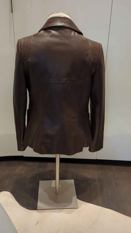 Genuine leather blazer Size M - photo 2