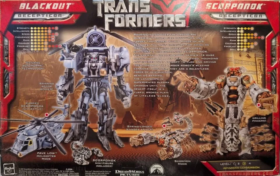 Transformers Movie '07: Blackout & Scorponok image indicator(2)