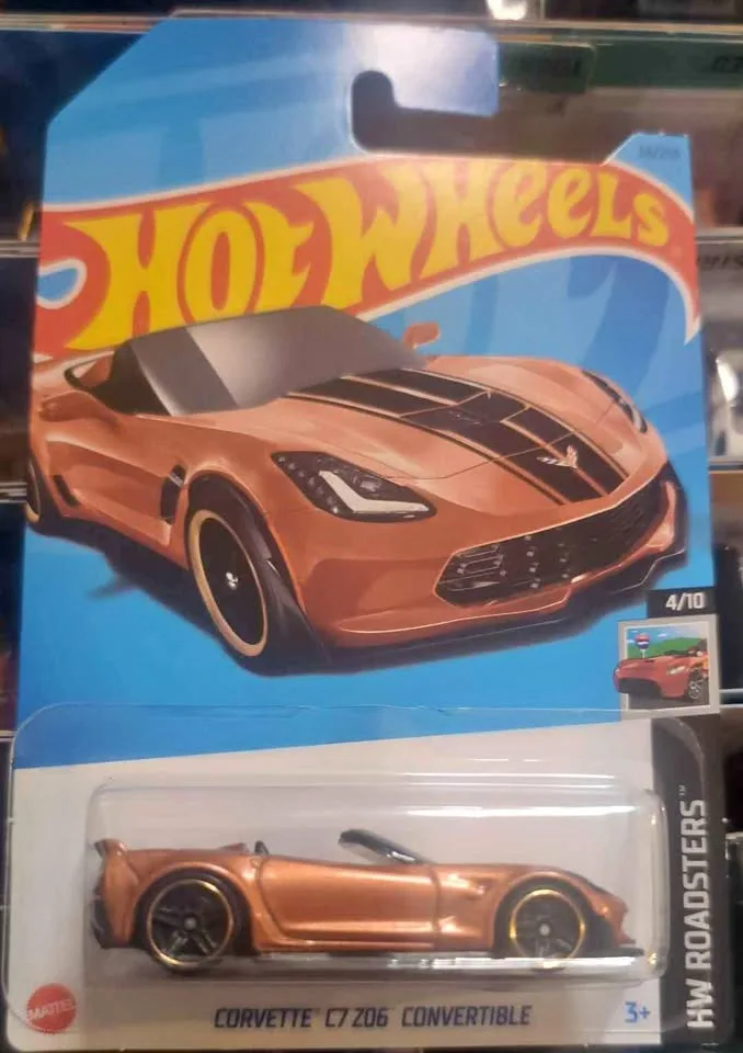 Hot Wheels '23: Corvette C7 Z06 Convertible (copper)