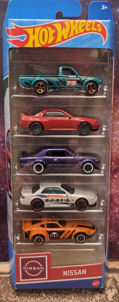 Hot Wheels '23: Nissan / Datsun JDM 5-Pack HLY73