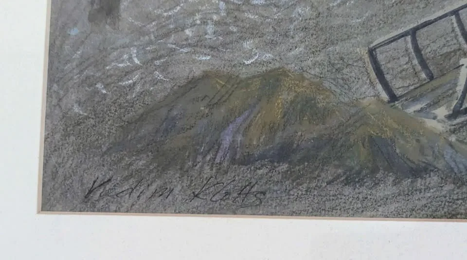 Original Art Work with Frame by Vadim Klotts image indicator(2)