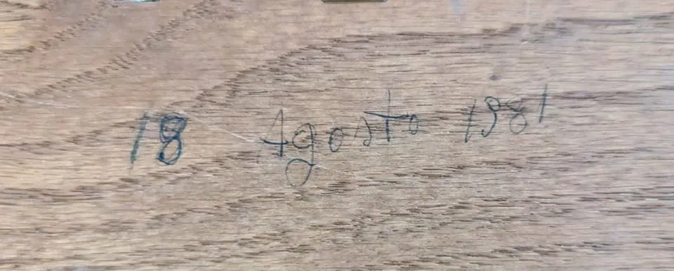 Vintage French Tapestry - With frame - 32.5 x 22.5 inches image indicator(3)