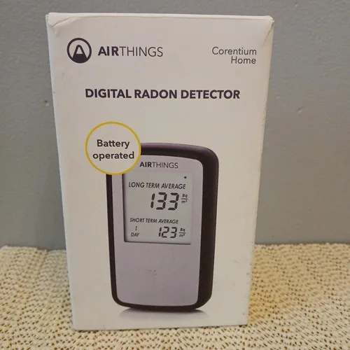 Airthings Corentium Radon Detector w/ Box & Manuals