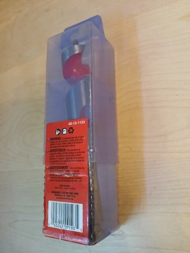 Milwaukee 6" x 1-1/8" Ship Auger Bit 48-13-1123 - photo 2