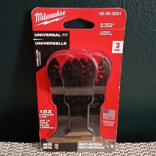 Lot of 4 Milwaukee Oscillating Tool Attachments Bundle Blades image indicator(2)