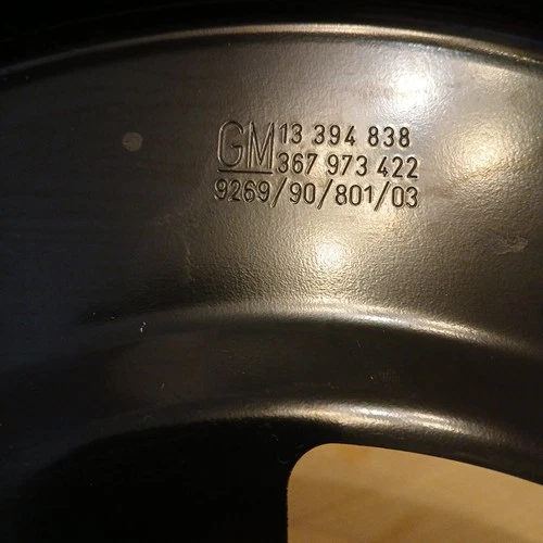 GM Front Driver Side Brake Dust Shield 13394838 (Genuine OEM) - photo 3