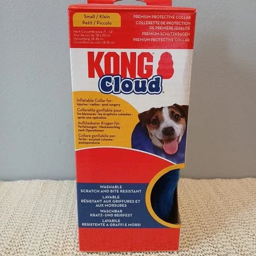 KONG Cloud Inflatable Collar Small 7-12" Neck image indicator(2)